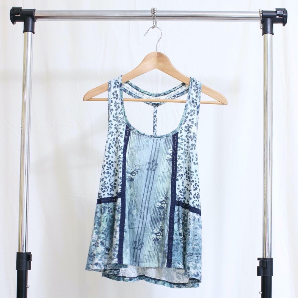floral racerback camisole